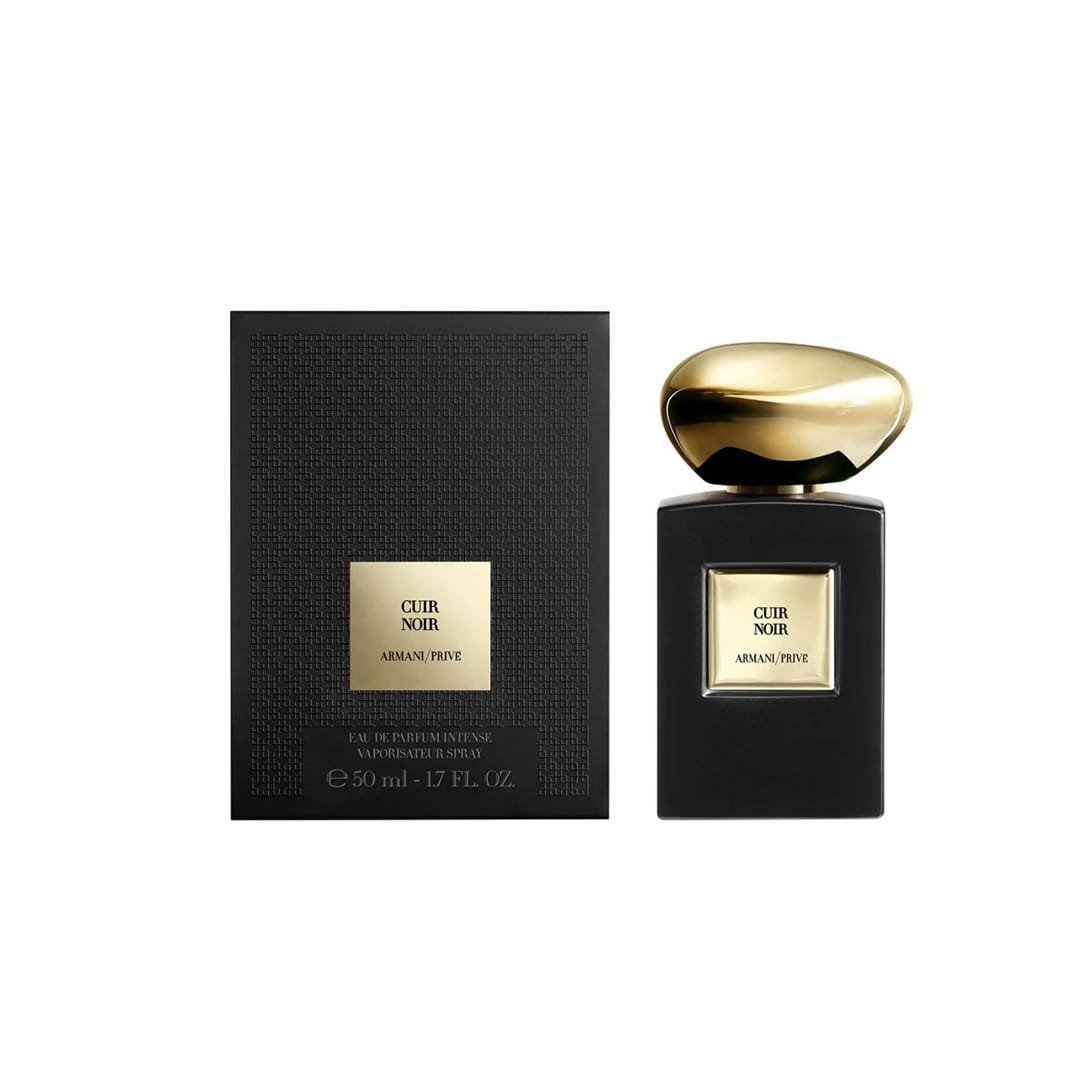 Cuir Noir Giorgio Armani